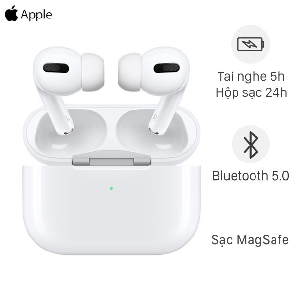 Tai nghe Bluetooth AirPods Pro MagSafe Charge Apple MLWK3