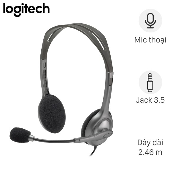 Tai nghe Chụp Tai Logitech H110