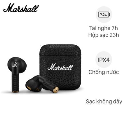 Tai nghe Bluetooth True Wireless Marshall Minor IV