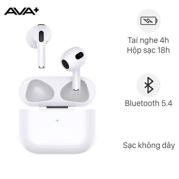 Tai nghe Bluetooth True Wireless AVA  Buds Life Air 2 Pro