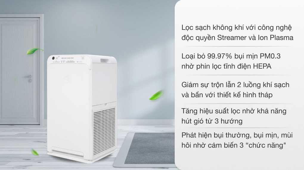 Máy lọc không khí Daikin MC55UVM6 37W