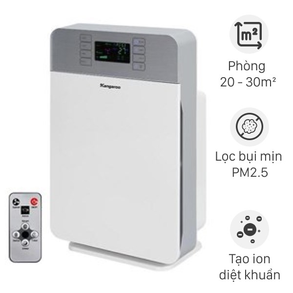 Máy lọc không khí Kangaroo KG30AP1 50W