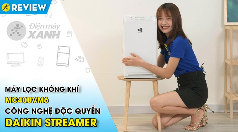 Máy lọc không khí Daikin MC40UVM6 23W