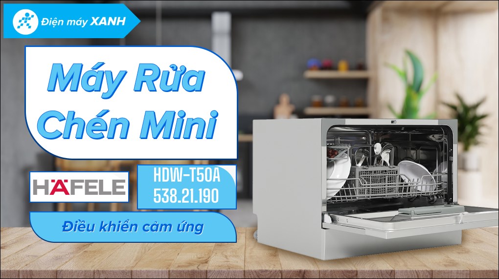 Máy rửa chén mini Hafele HDW-T50A (538.21.190)