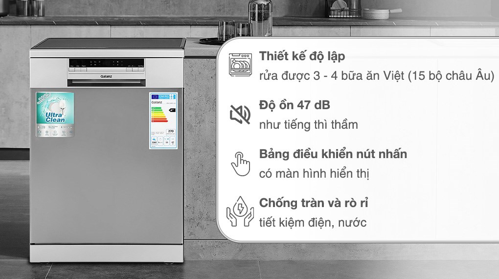 Máy rửa chén độc lập Galanz W60C3A401LQ2
