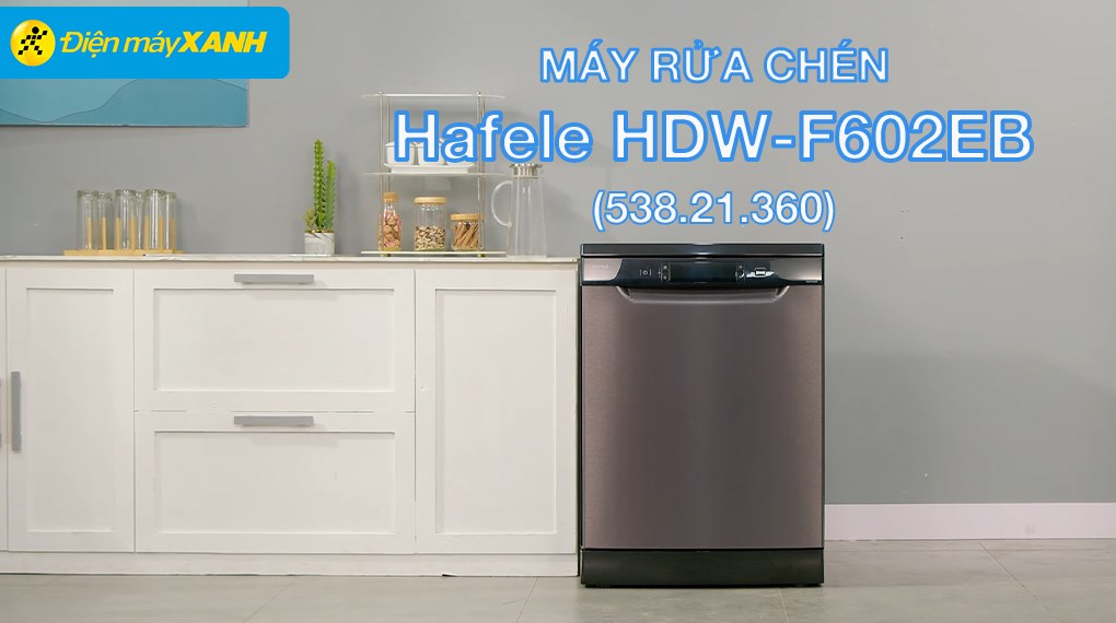 Máy rửa chén độc lập Hafele HDW-F602EB (538.21.360)