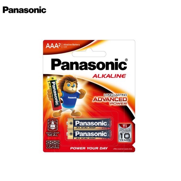 Pin AAA 2 viên Alkaline Panasonic LR03T