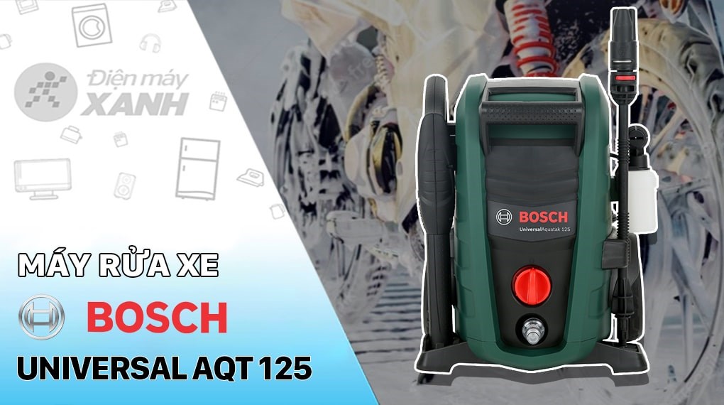 Máy phun xịt rửa áp lực cao Bosch Universal AQT 125 1500W