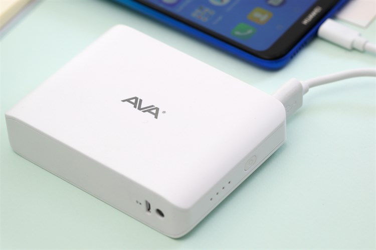 Pin sạc dự phòng 10.000 mAh AVA TS-D151 Màu Trắng