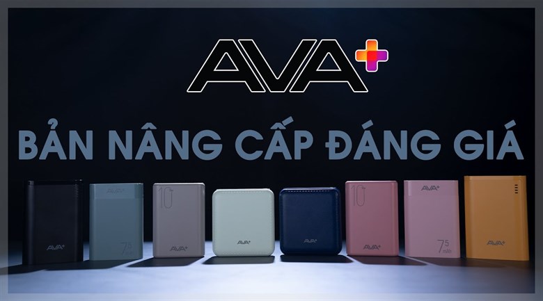 Pin sạc dự phòng 7.500 mAh 10W AVA+ DS005-PP