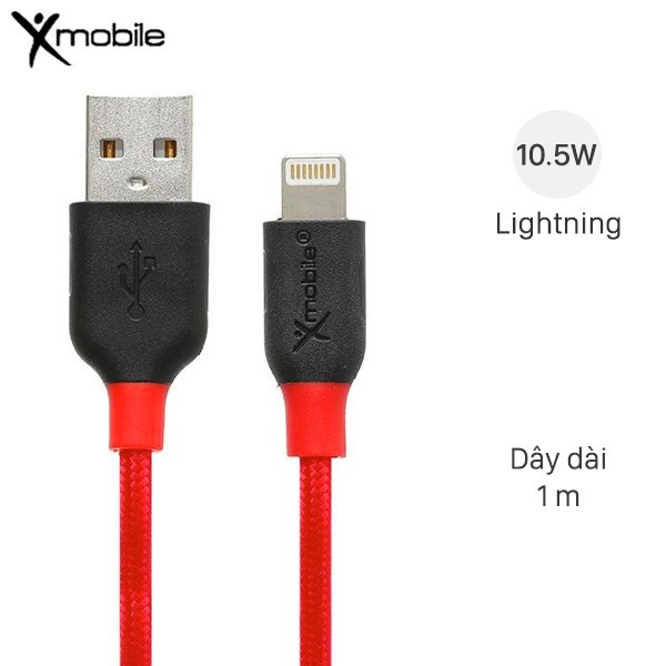 Cáp Lightning 1m Xmobile DR-L001X