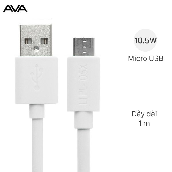 Cáp Micro USB 1m AVA LTPL-05X