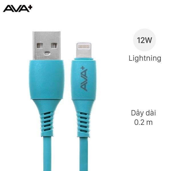 Cáp Lightning 0.2m AVA  CN034