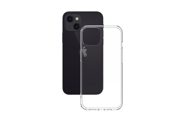 Ốp lưng iPhone 13 Nhựa dẻo Basic TPU COSANO Màu Trắng