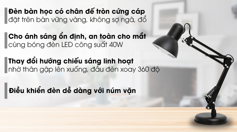 Đèn bàn học Sunhouse SHE-13LED-A6