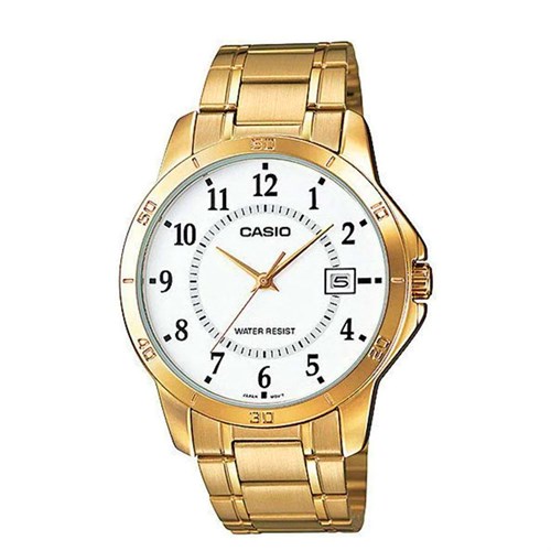 Đồng hồ Casio 41.5 mm Nam MTP-V004G-7BUDF Màu Vàng