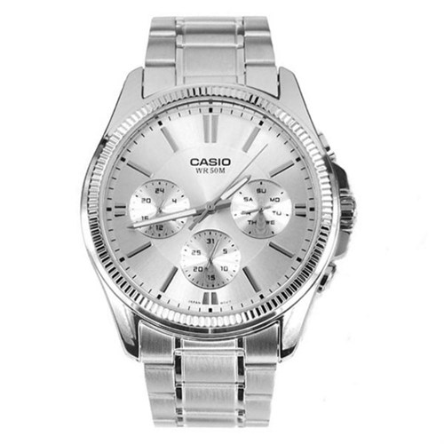 Đồng hồ CASIO 42 mm Nam MTP-1375D-7AVDF Màu Bạc