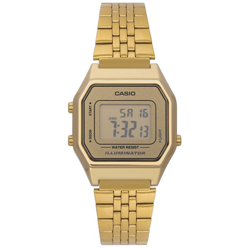 Đồng hồ CASIO 29 mm Nữ LA680WGA-9DF Màu Vàng