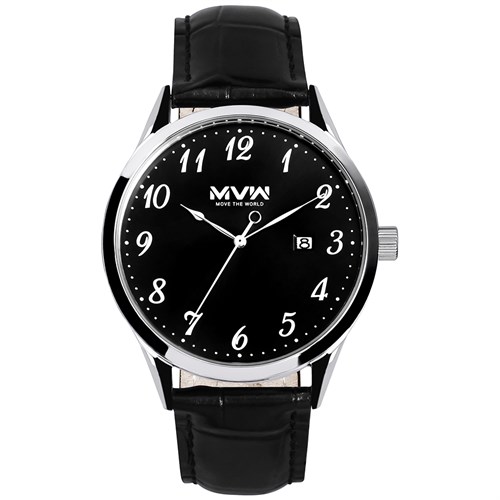 Đồng hồ MVW 40 mm Nam ML035-01 Màu Đen