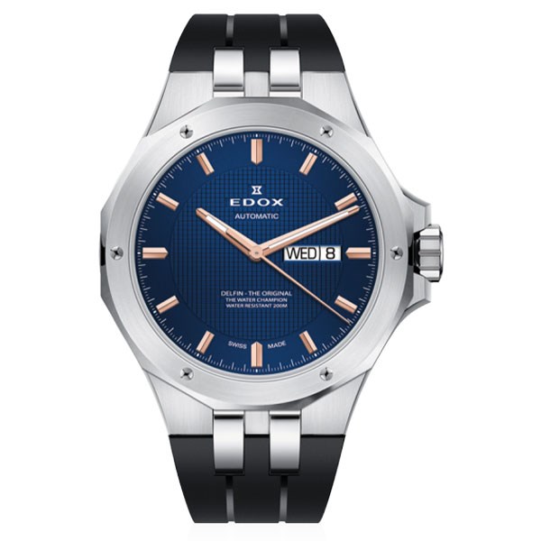 Đồng hồ Edox Delfin 43 mm Nam 88005-3CA-BUIR