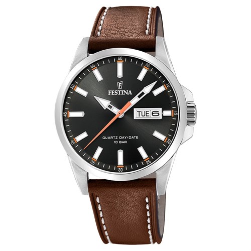 Đồng hồ Festina 41 mm Nam F20358/2 Màu Nâu