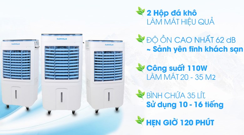 Quạt điều hoà Daikiosan DKA-03500C 110W