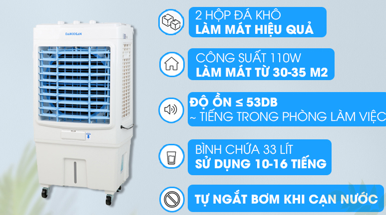 Quạt điều hoà Daikiosan DKA-04000C 110W