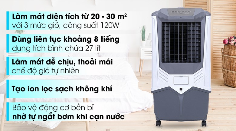 Quạt điều hòa Boss FEAB-407-G 120W