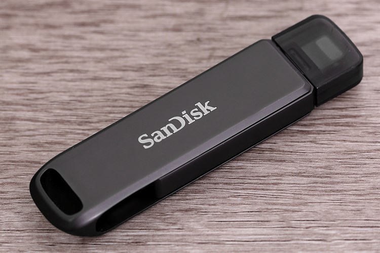 USB OTG 3.1 128GB Dual Lighting Type C Sandisk SDIX70N Màu Đen