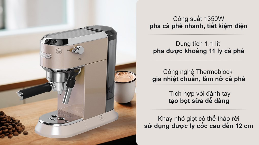 Máy pha cà phê Delonghi EC785.BG