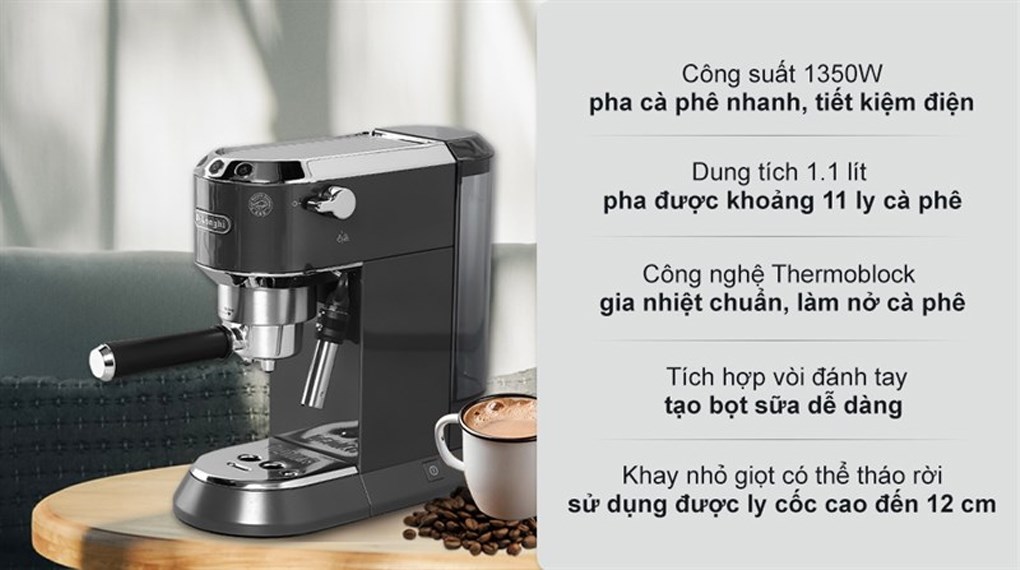 Máy pha cà phê Delonghi EC785.GY