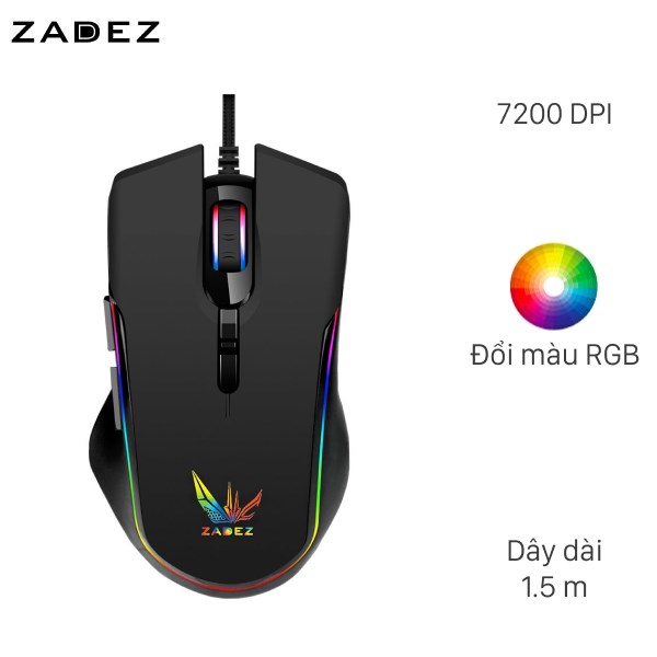 Chuột Có dây Gaming Zadez G156M