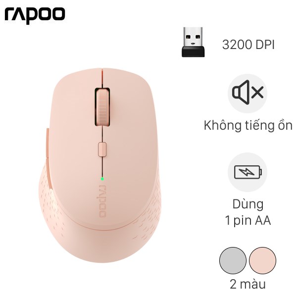 Chuột Không dây Silent Rapoo M310