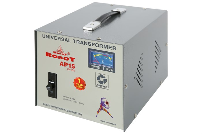 Biến thế Robot UT1P3000A - AP15 3KVA