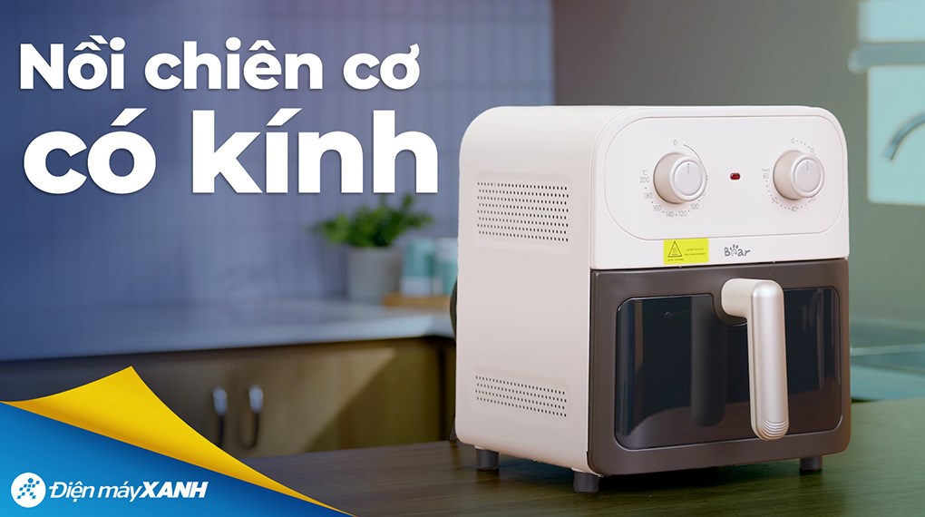 Nồi chiên không dầu Bear BAF-P63W1 6 lít