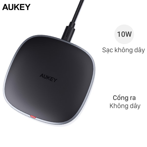 Đế sạc không dây Qi QC 3.0 10W AUKEY LC-C6