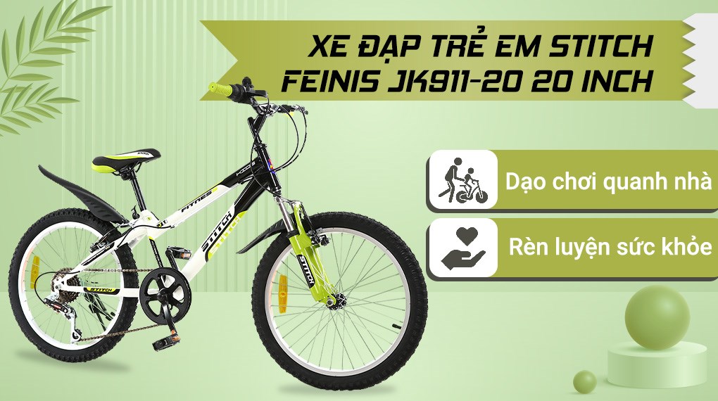 Xe Đạp Trẻ Em Stitch Feinis JK911-20 20 inch