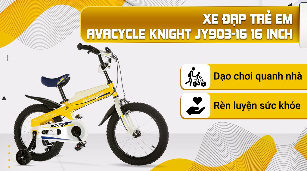 Xe Đạp Trẻ Em AVACycle Knight JY903-16 16 inch